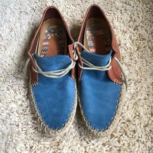 Hush Puppies leather moccasins